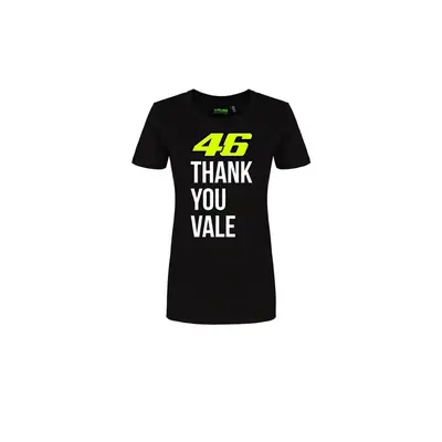 Valentino Rossi VR46 'Thank you Vale' 428104 dámské triko černá