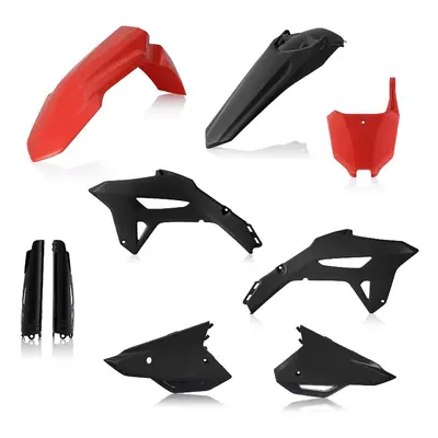 ACERBIS plastový full kit HONDA CRF 250R 22, CRF 450R 21/22 černá/červená černá/červená