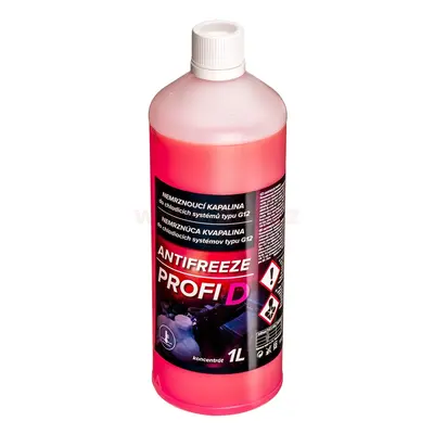 ANTIFREEZE G12+ nemrznoucí kapalina pro chladiče - 100 % koncentrát (při poměru 1:1 do teploty -