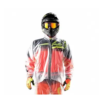 ACERBIS CLEAR RAIN 3,0 motocross pláštěnka transparentní bílá