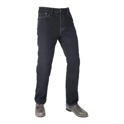 OXFORD Original Approved Jeans ZKRÁCENÉ kalhoty volný střih pánské černá černá