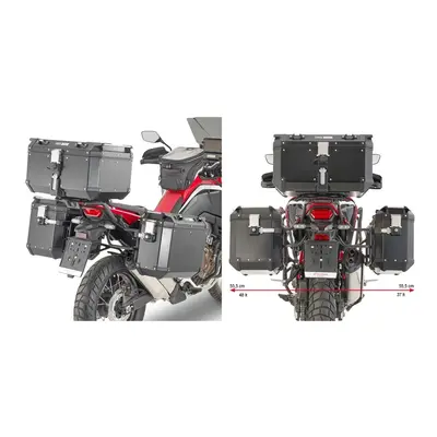 KAPPA KLO1179CAM nosič bočních kufrů HONDA CRF 1100 L Africa Twin (20) černá