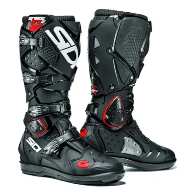 SIDI CROSSFIRE 2 SRS Závodní motocrossové boty černá/bílá