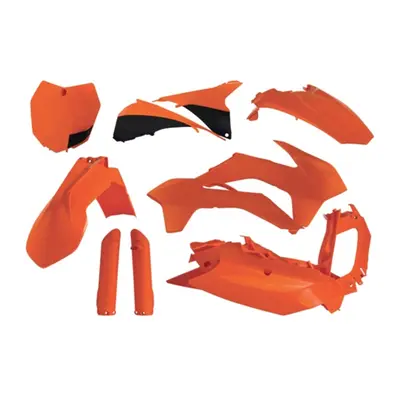 ACERBIS plastový full kit KTM SX 125/144/150/SXF 15,SX 250 15/16, oranžová oranžová