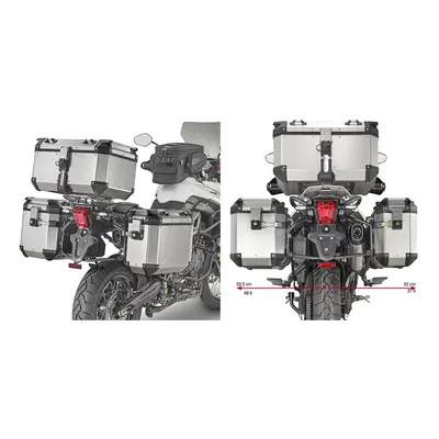 KAPPA KL6413CAM nosič bočních kufrů TRIUMPH Tiger 800 XC/XR (18-19) černá