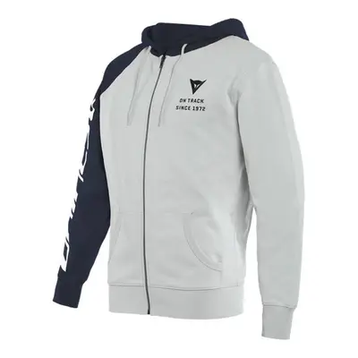 DAINESE PADDOCK FULL ZIP HOODIE mikina šedá/černá