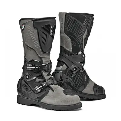 SIDI ADVENTURE GORE-TEX 2 GREY BLACK moto boty šedá/černá