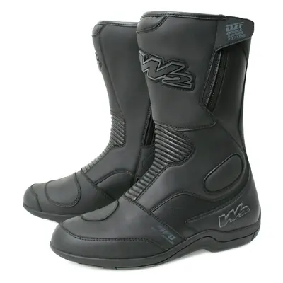 W2 BOOTS DZF moto boty černá černá