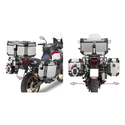 KAPPA KL1144CAM nosič bočních kufrů HONDA CRF 1000 L AFRICA TWIN (16-17) černá