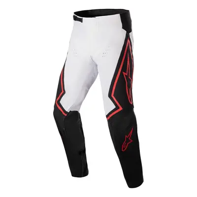 ALPINESTARS TECHSTAR limitovaná edice ACUMEN kalhoty bílá/černá/červená