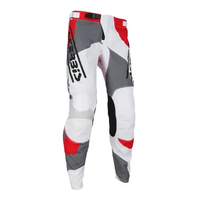 ACERBIS motokros kalhoty MX LINEAR SUMBAWA bílá-šedá bílá/šedá