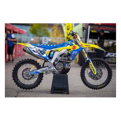 ACERBIS plastový kit RMZ 450/18, světle modrá žlutá/modrá