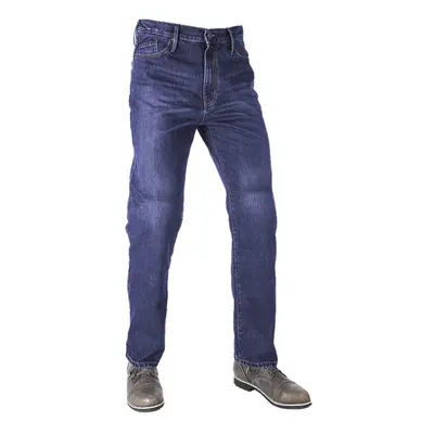 OXFORD Original Approved Jeans volný střih kalhoty pánské sepraná modrá světle modrá