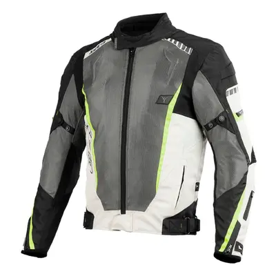 SECA Airflow II Moto bunda šedá/bílá/černá