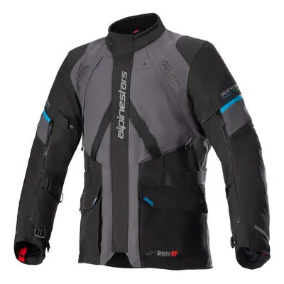 ALPINESTARS MONTEIRA DRYSTAR XF bunda šedá/černá/modrá