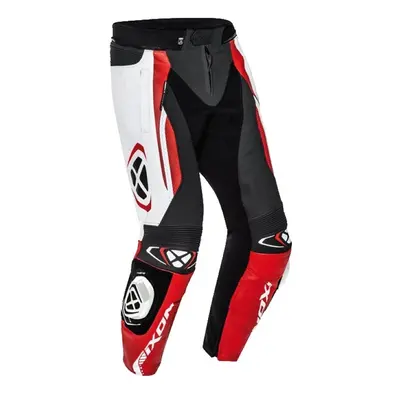 IXON Vortex Pant 2 1027 pánské kožené kalhoty černá/bílá/červená