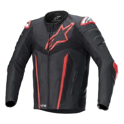 ALPINESTARS FUSION bunda černá/červená