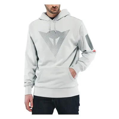 DAINESE FADE HOODIE mikina šedá/červená