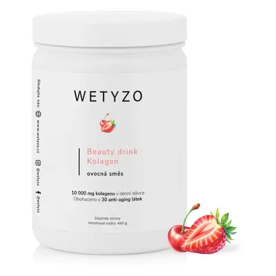 WETYZO Kolagen Beauty drink s vitamíny pro vlasy, nehty a pleť