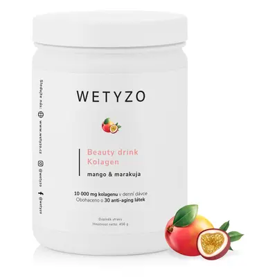 WETYZO Kolagen Beauty drink s vitamíny pro vlasy, nehty a pleť