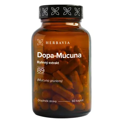 DOPA MUCUNA extrakt 60 kapslí / Herbavia.cz