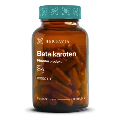 Beta karoten - přírodní produkt- 60 tobolek / Herbavia.cz