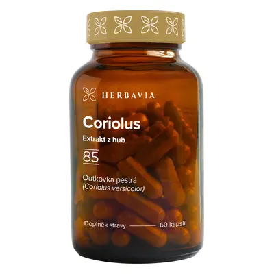 Coriolus extrakt z hub - 60 kapslí / Herbavia.cz