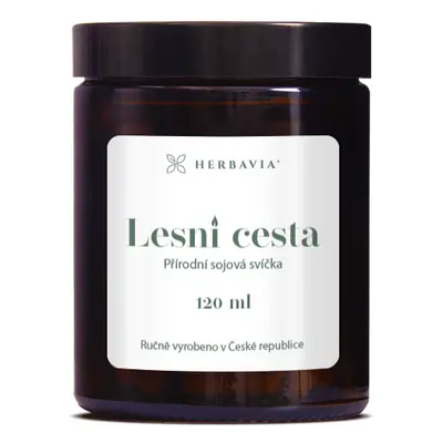 Herbavia Sojová svíčka - LESNÍ CESTA - 120 ml