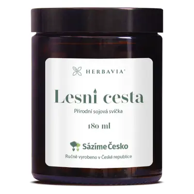 Herbavia Sojová svíčka - LESNÍ CESTA - 180 ml