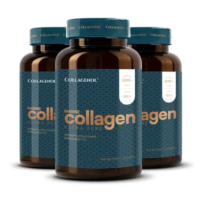 Mořský collagen 2+1 zdarma - Collagenol - 3x120 kapslí / Herbavia.cz / doplněk stravy