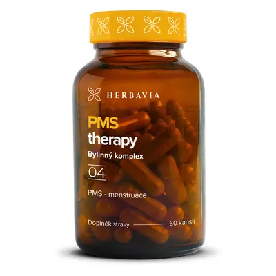 PMS therapy bylinný komplex - 60 kapslí / Herbavia.cz Kapsle: SKLO