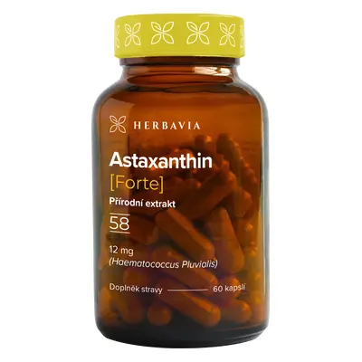 Astaxanthin FORTE přírodní produkt - 60 kapslí / Herbavia.cz