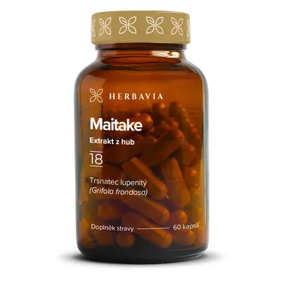 Maitake extrakt z hub - 60 kapslí / Herbavia.cz