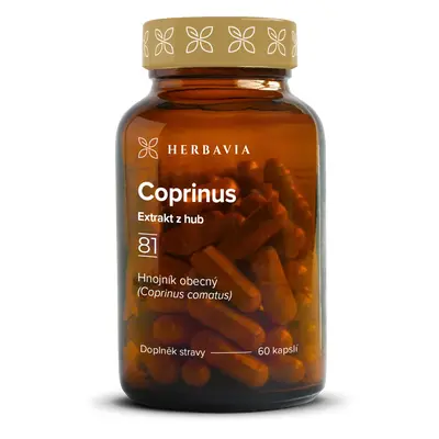 Coprinus - Hnojník - extrakt - 60 kapslí / Herbavia.cz