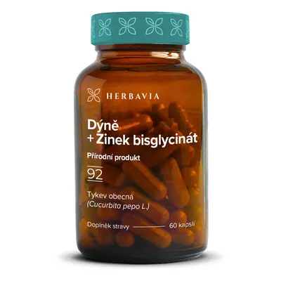 Dýně + Zinek bisglycinát extrakt - 60 kapslí / Herbavia.cz