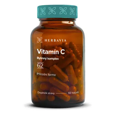 Přírodní vitamín C bylinný komplex - 60 kapslí / Herbavia.cz