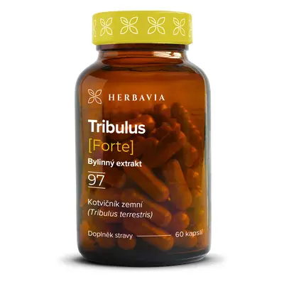 Tribulus forte - bylinný extrakt 90% saponinů - 60 kapslí / Herbavia.cz