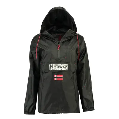 Pánská nepromokavá větrovka GEOGRAPHICAL NORWAY Downcity Barva: Černá