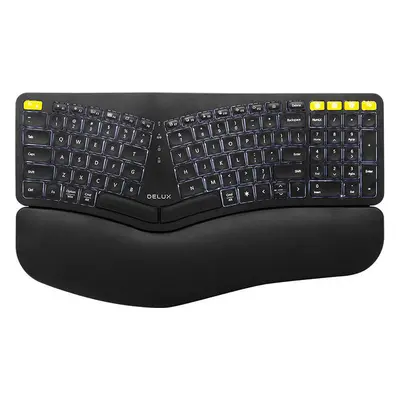 Ergonomická klávesnice Delux GM902PRO