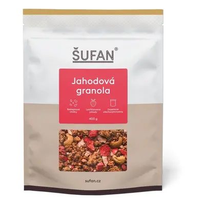 Granola jahodová - Šufan - 400g