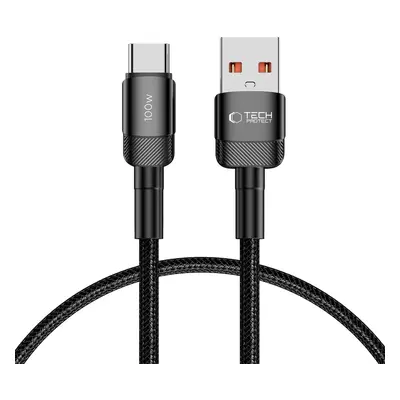 TECH-PROTECT ULTRABOOST EVO TYPE-C CABLE 100W/5A 25CM BLACK