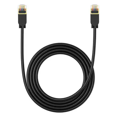 Baseus Cat 7 10Gb Ethernet RJ45 kabel 2m černý