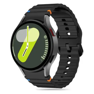 TECH-PROTECT řemínek SILICONE SPORT SAMSUNG GALAXY WATCH 4 / 5 / 5 PRO / 6 / 7 / FE BLACK