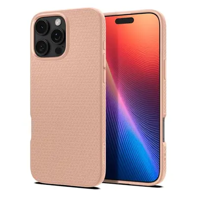 Spigen Liquid Air, rose titanium - iPhone 16 Pro