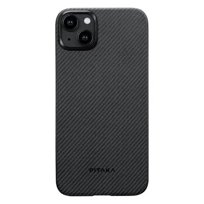 Pitaka MagEZ 4 600D case, black/grey twill - iPhone 15 Plus