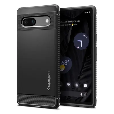 Spigen Rugged Armor, black - Google Pixel 7a