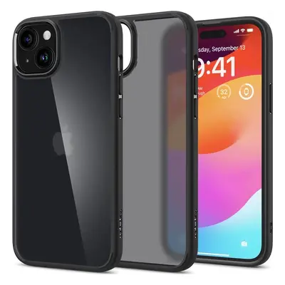 Spigen Ultra Hybrid, frost black - iPhone 15 Plus