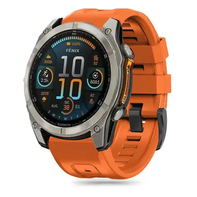 TECH-PROTECT SILICONE GARMIN FENIX 5X / 5X PLUS / 6X / 6X PRO / 7X / 8 (51 MM) ORANGE