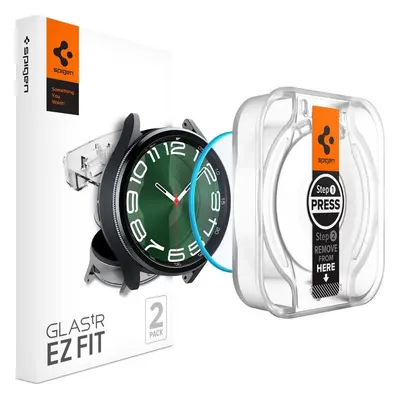 Tvrzené sklo SPIGEN GLAS.TR ”EZ-FIT” 2-PACK GALAXY WATCH 6 CLASSIC (47 MM) CLEAR