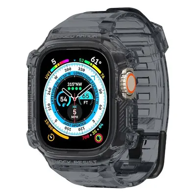 Spigen Rugged Armor Pro, space crystal - Apple Watch Ultra 2/Ultra 49mm